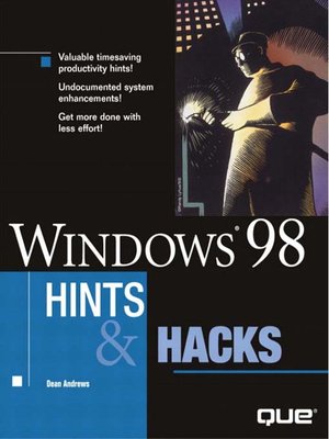 cover image of Windows 98 Hints & Hacks